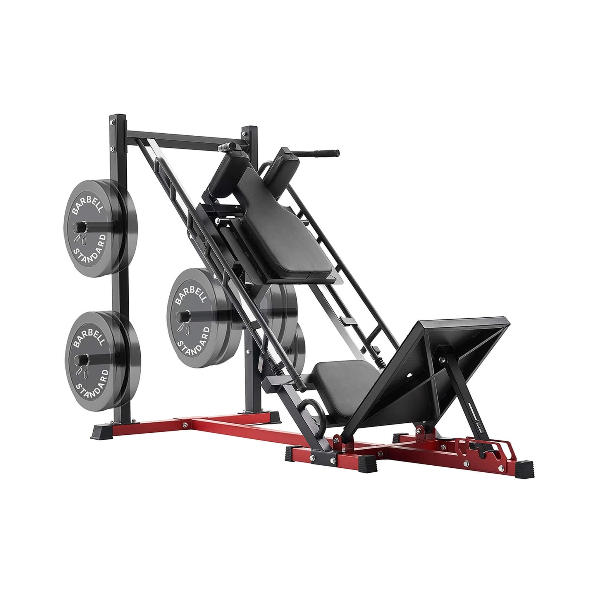 Rovix 2000LBS Adjustable Leg Press And Hack Squat Machine For Home Gym Workouts