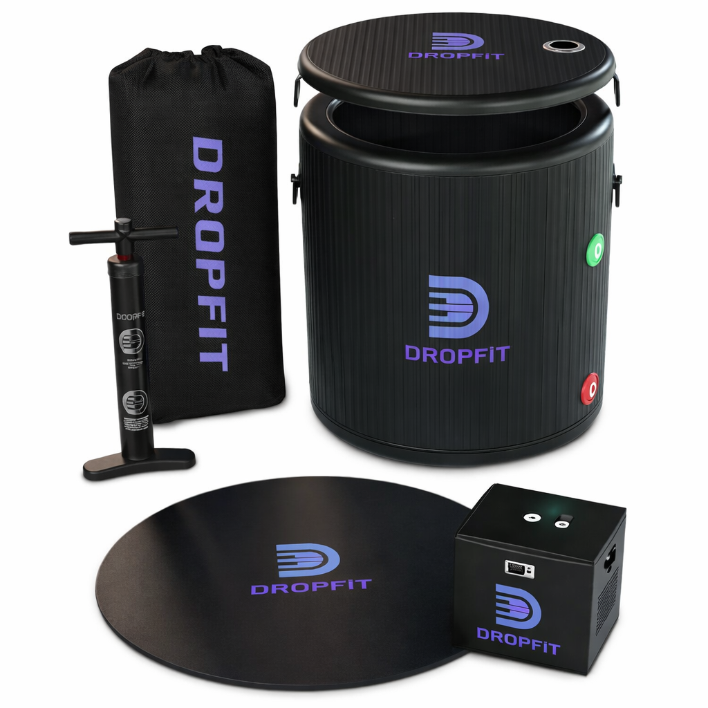 DROPFIT Ice Bath Cold Plunge Tub | No Ice Required, Home Use