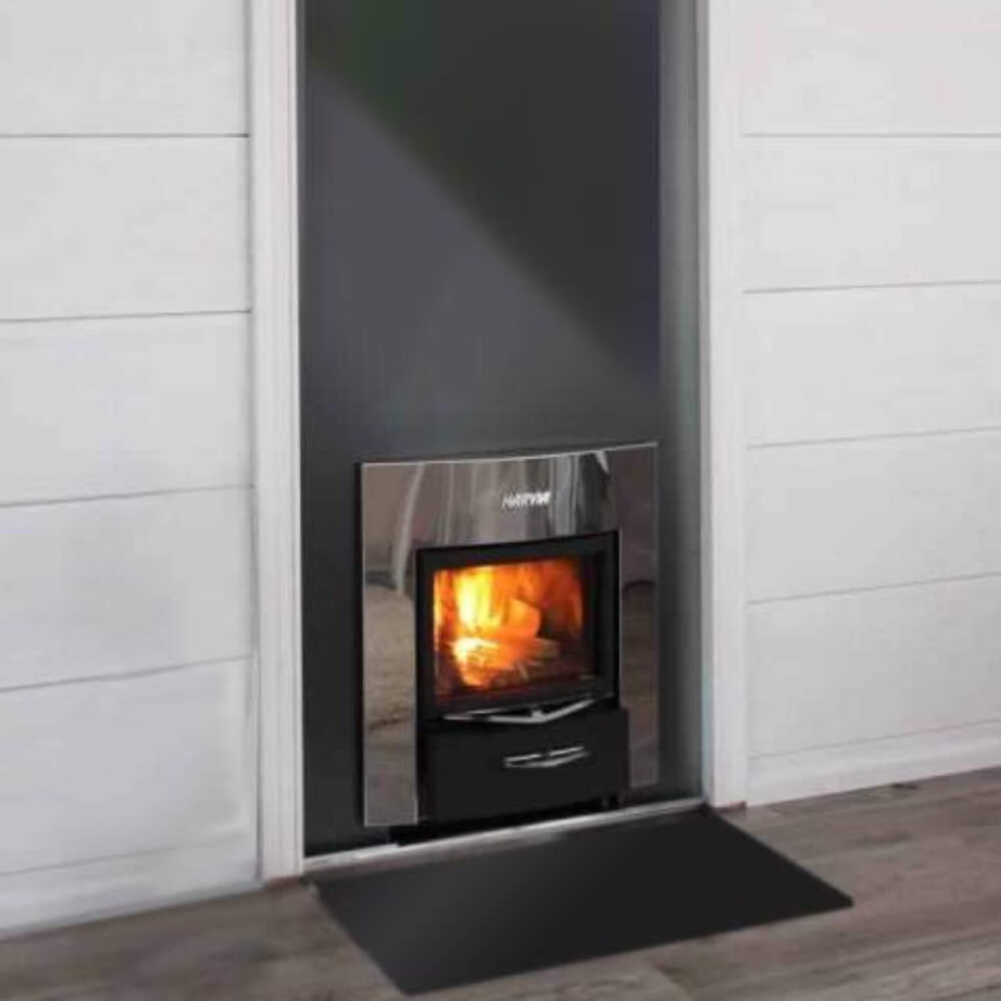 Harvia Duo Series Stainless Steel Wood Sauna Stove With Sauna Stones