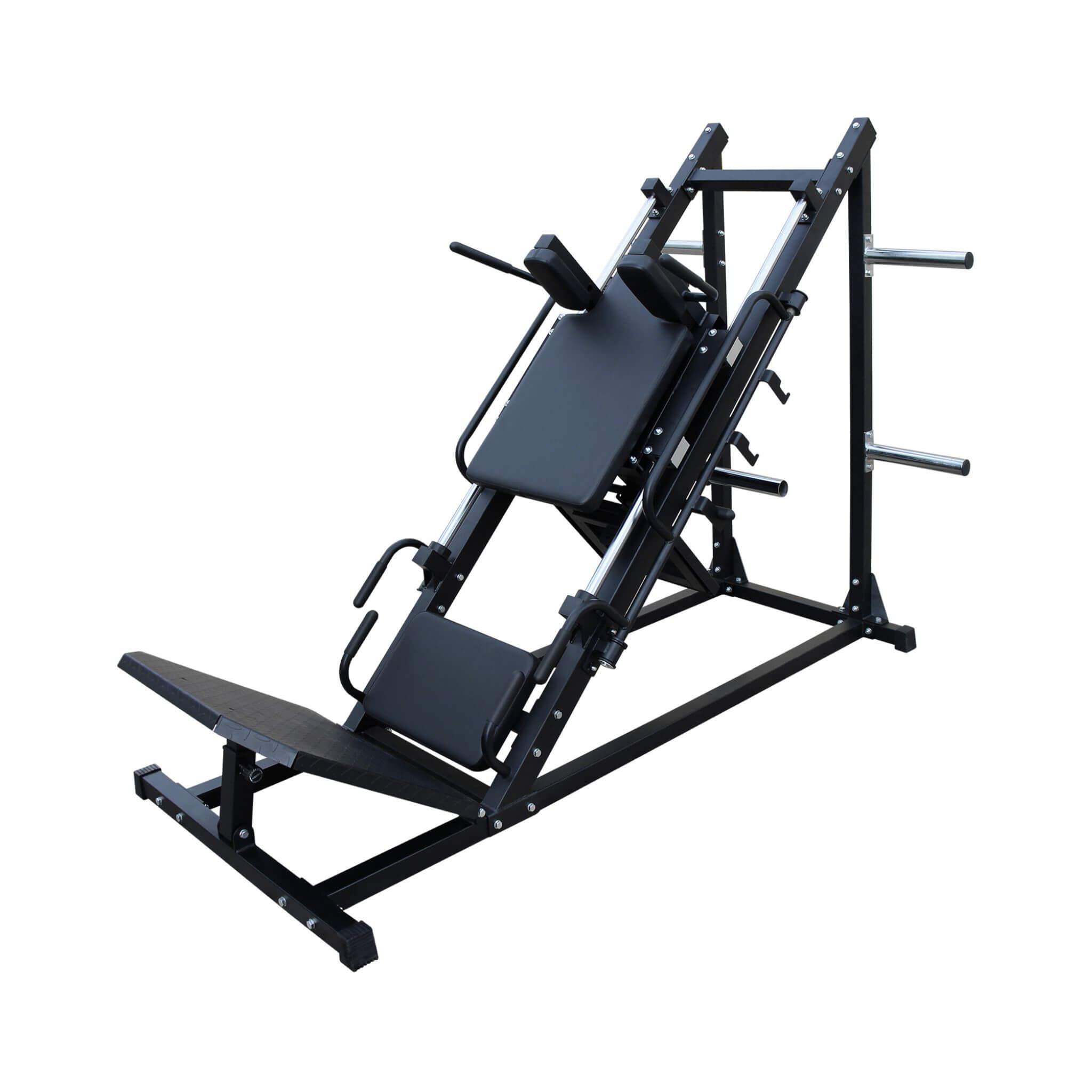 Rovix Professional Adjustable Leg Press Hack Squat Machine For Home Gyms