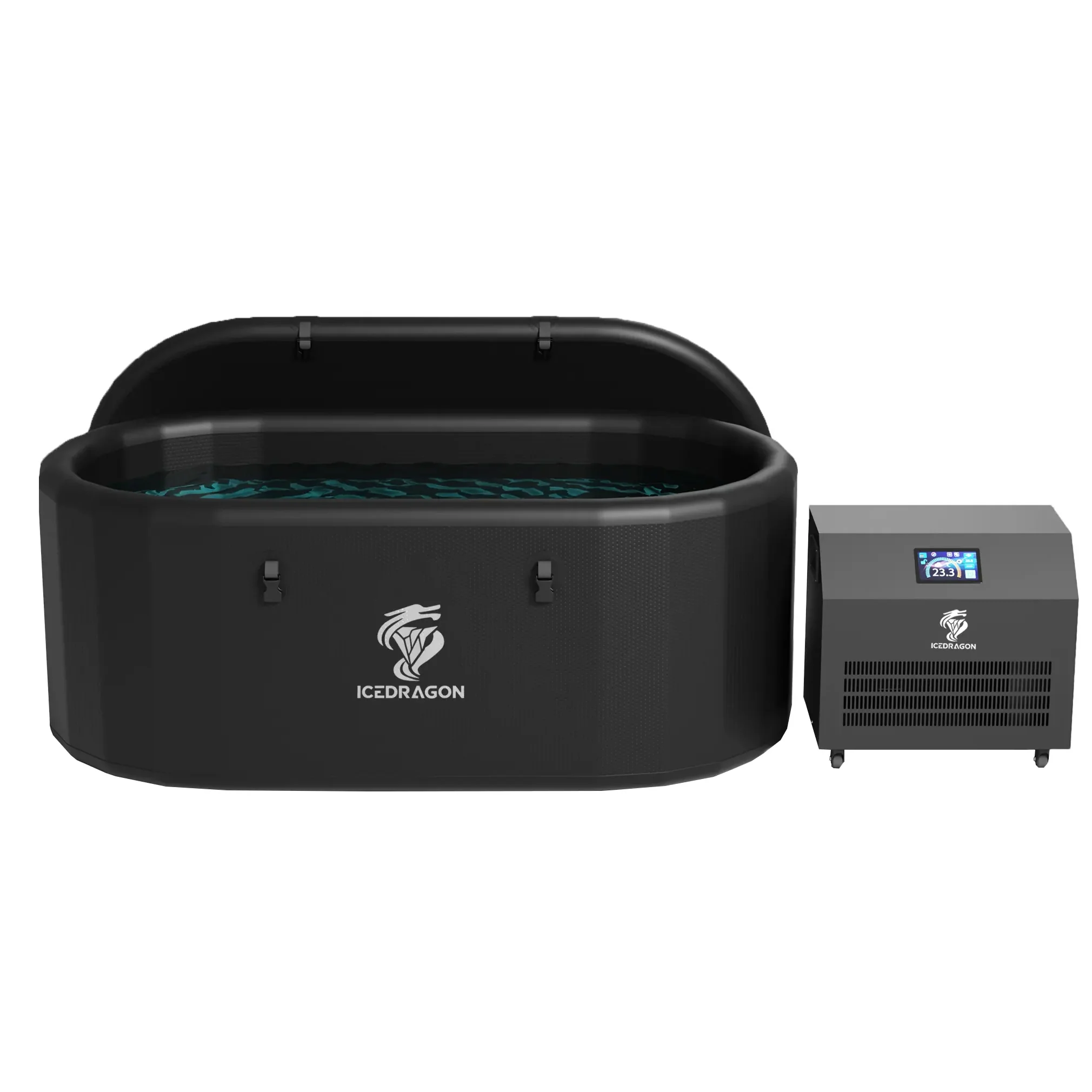 Icedragon Cold Plunge Tub Pro with 1 HP Smart Water Chiller