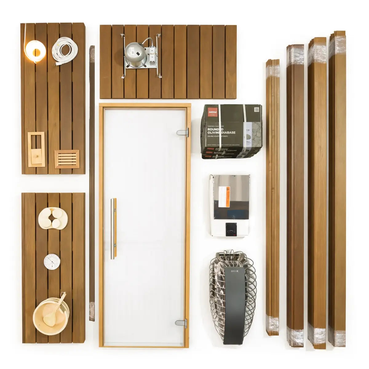 Finnish Sauna Builders - Custom Indoor Sauna Room - 5' x 7' x 8'