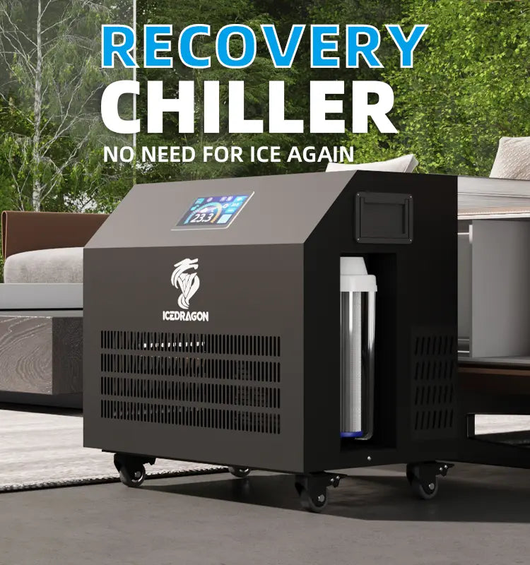 Icedragon Cold Plunge Tub Pro with 1 HP Smart Water Chiller