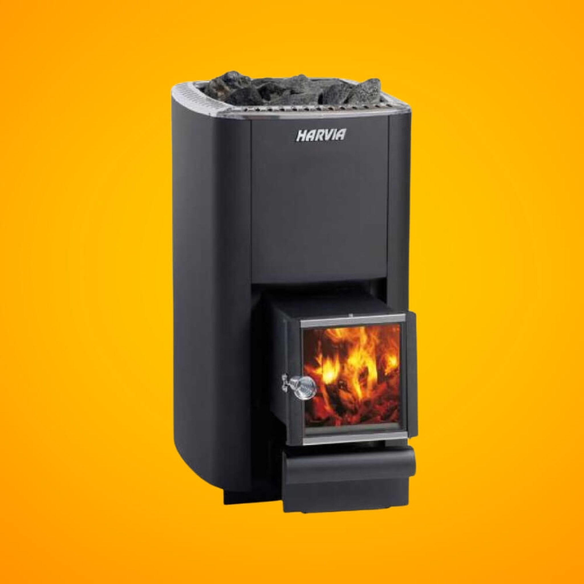 Harvia M3 SL 16.5KW Wood Sauna Stove With Sauna Stones