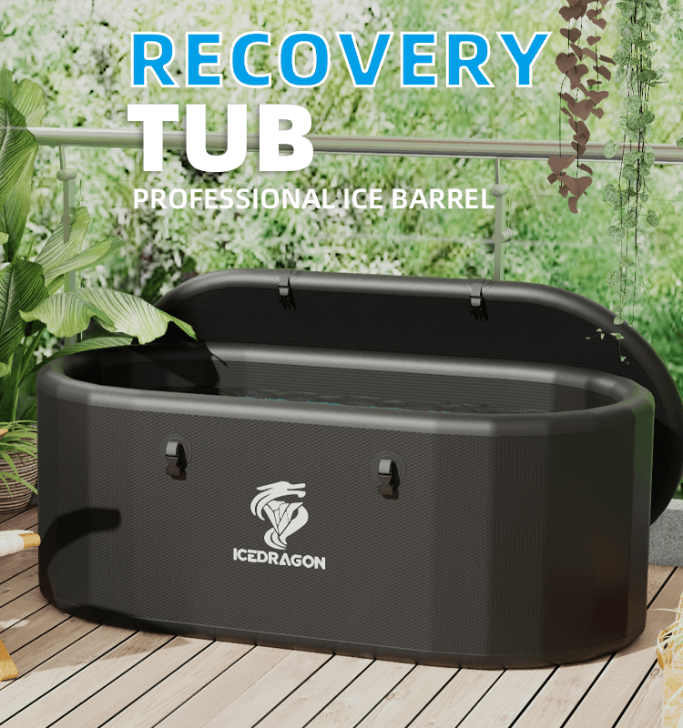 Icedragon Cold Plunge Tub Pro with 1 HP Smart Water Chiller